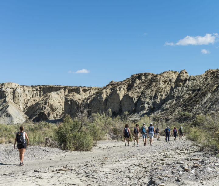 Wandern in der Wüste von Tabernas
