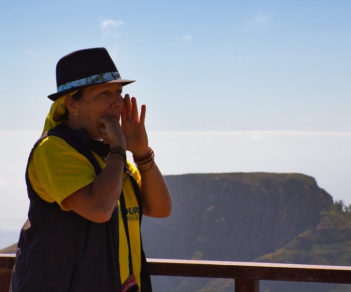 Pfeifsprache el Silbo auf La Gomera